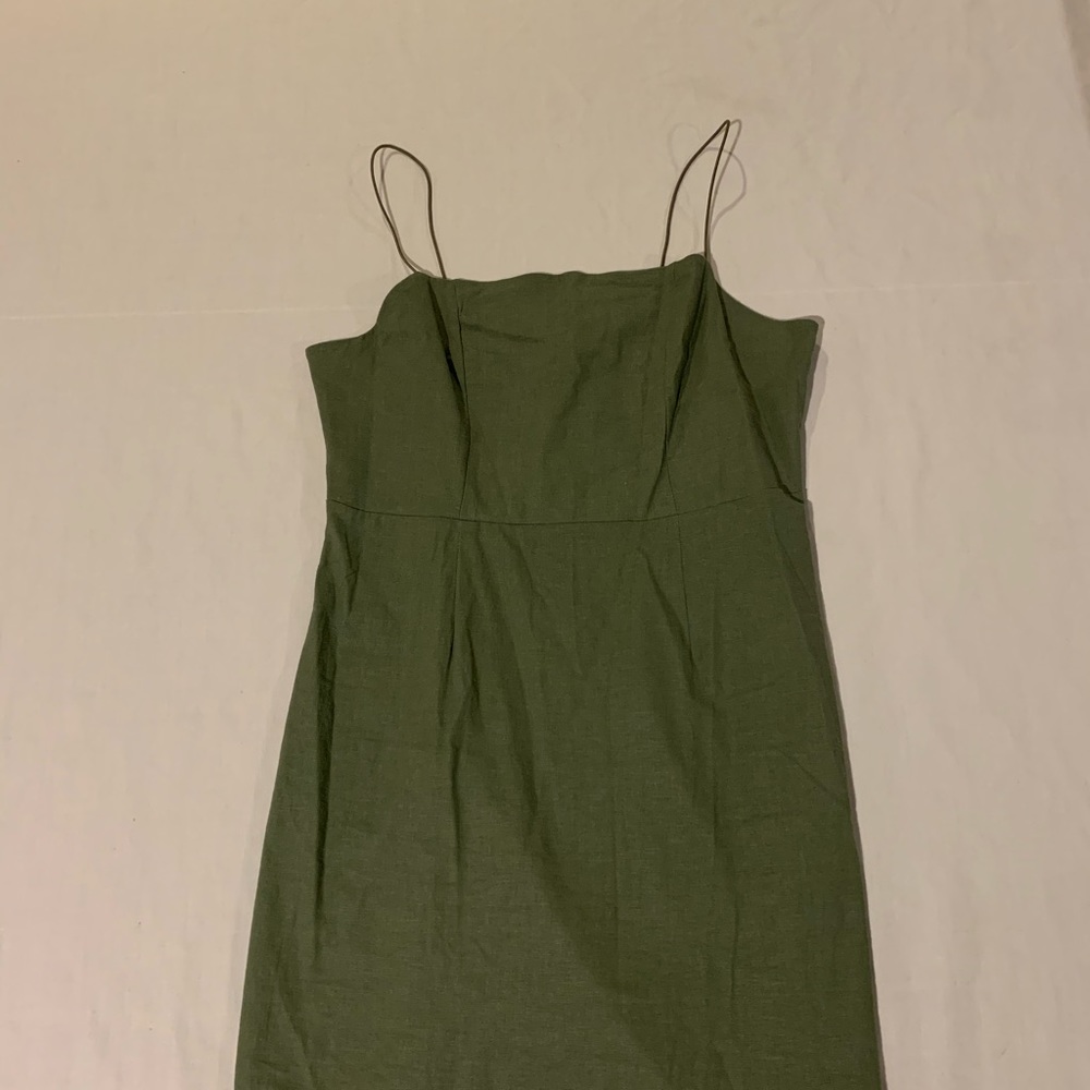 Straight Spaghetti Strapped Mini Dress